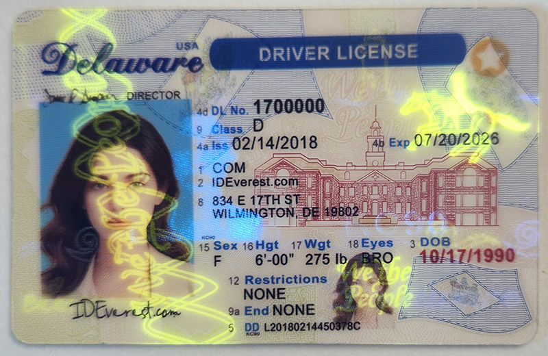 Delaware Fake ID